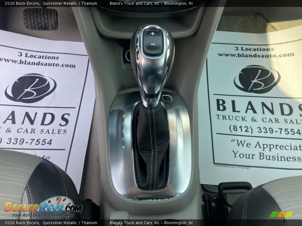 2016 Buick Encore Quicksilver Metallic / Titanium Photo #29