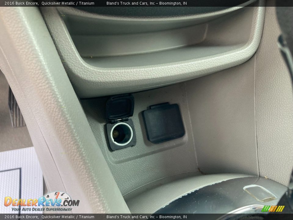 2016 Buick Encore Quicksilver Metallic / Titanium Photo #30