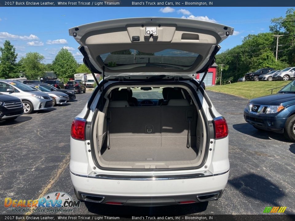 2017 Buick Enclave Leather White Frost Tricoat / Light Titanium Photo #5