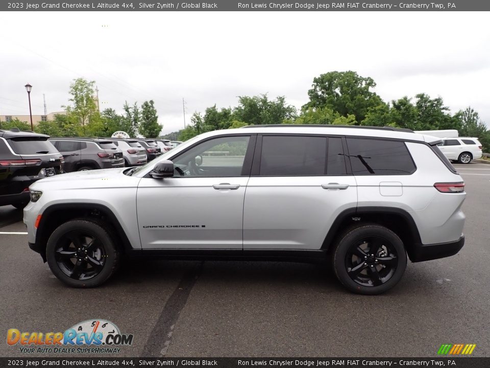 2023 Jeep Grand Cherokee L Altitude 4x4 Silver Zynith / Global Black Photo #2