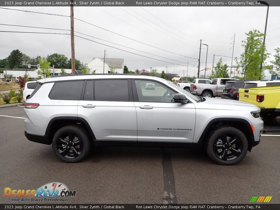 2023 Jeep Grand Cherokee L Altitude 4x4 Silver Zynith / Global Black Photo #6