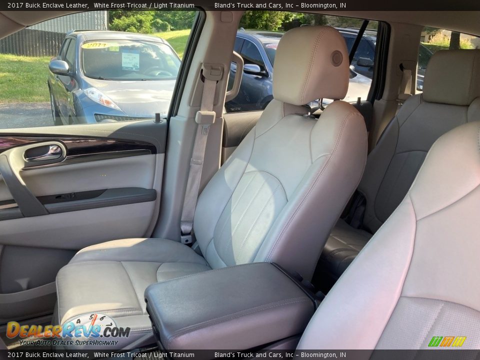 2017 Buick Enclave Leather White Frost Tricoat / Light Titanium Photo #15