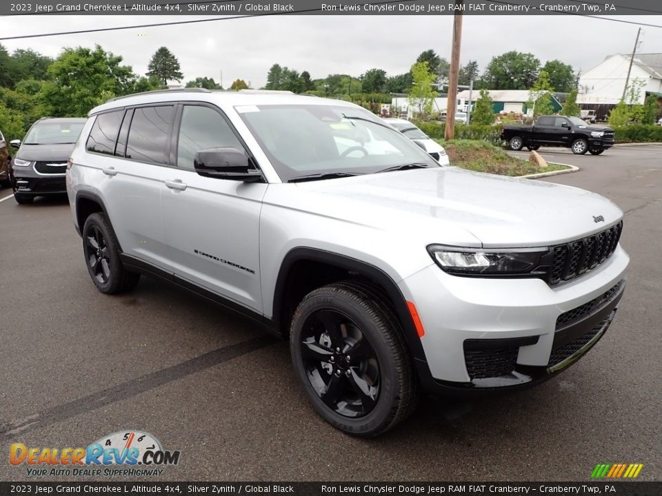 2023 Jeep Grand Cherokee L Altitude 4x4 Silver Zynith / Global Black Photo #7