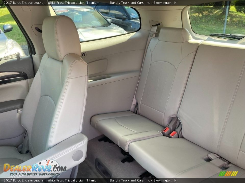 2017 Buick Enclave Leather White Frost Tricoat / Light Titanium Photo #19