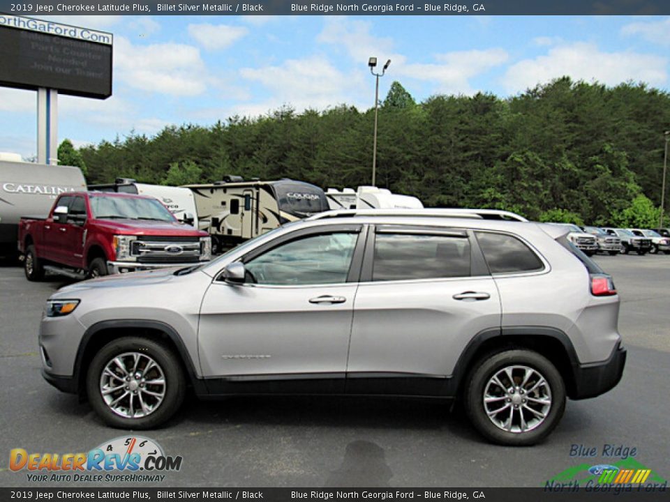 Billet Silver Metallic 2019 Jeep Cherokee Latitude Plus Photo #2