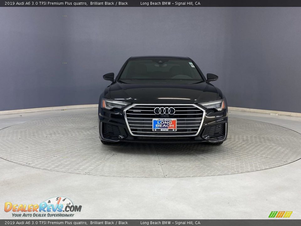 2019 Audi A6 3.0 TFSI Premium Plus quattro Brilliant Black / Black Photo #2