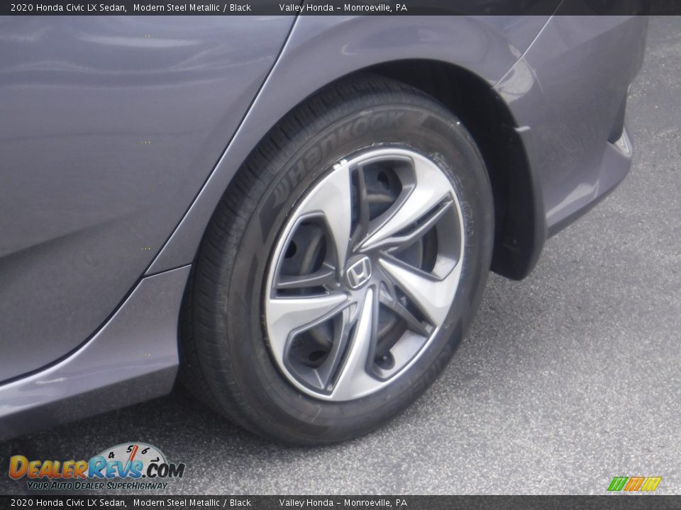 2020 Honda Civic LX Sedan Modern Steel Metallic / Black Photo #2