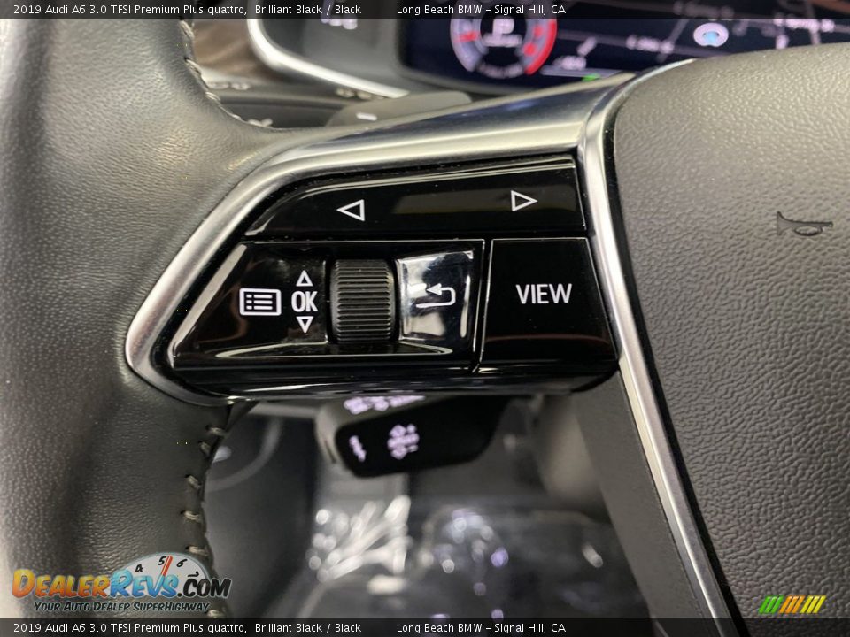 2019 Audi A6 3.0 TFSI Premium Plus quattro Steering Wheel Photo #18