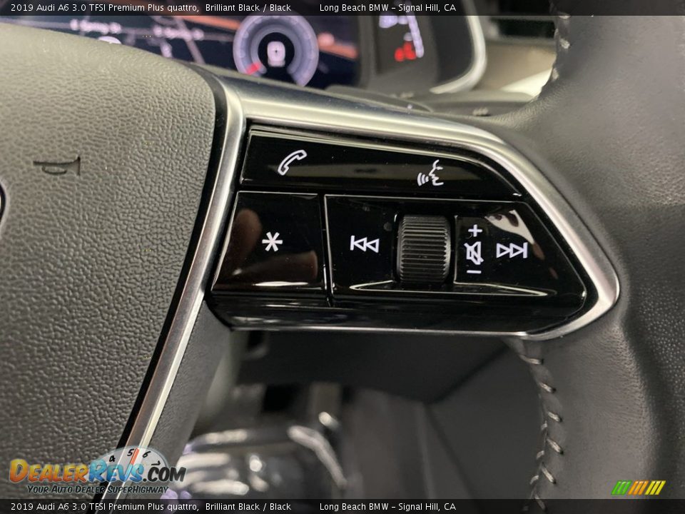 2019 Audi A6 3.0 TFSI Premium Plus quattro Steering Wheel Photo #19