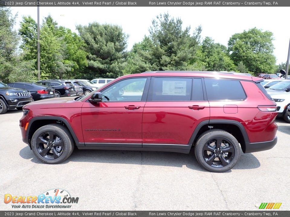 Velvet Red Pearl 2023 Jeep Grand Cherokee L Altitude 4x4 Photo #2