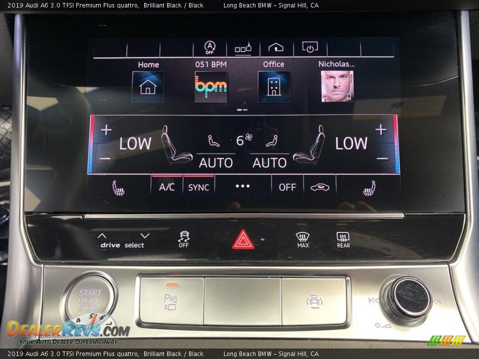 Controls of 2019 Audi A6 3.0 TFSI Premium Plus quattro Photo #25