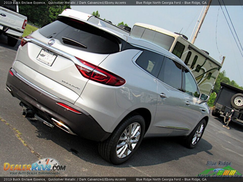 2019 Buick Enclave Essence Quicksilver Metallic / Dark Galvanized/Ebony Accents Photo #29