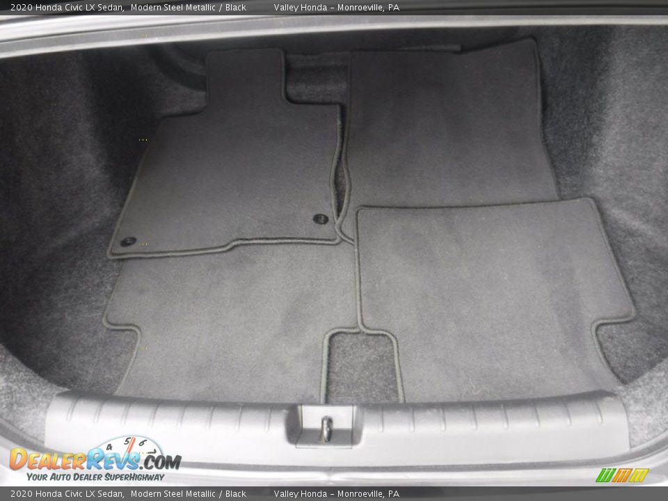 2020 Honda Civic LX Sedan Modern Steel Metallic / Black Photo #27