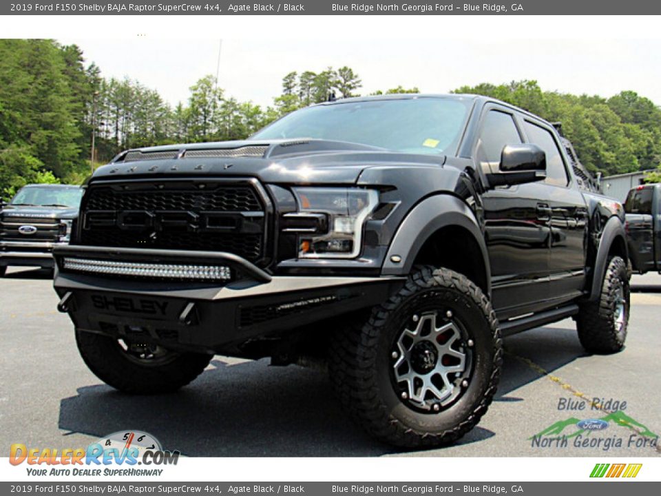 2019 Ford F150 Shelby BAJA Raptor SuperCrew 4x4 Agate Black / Black Photo #1