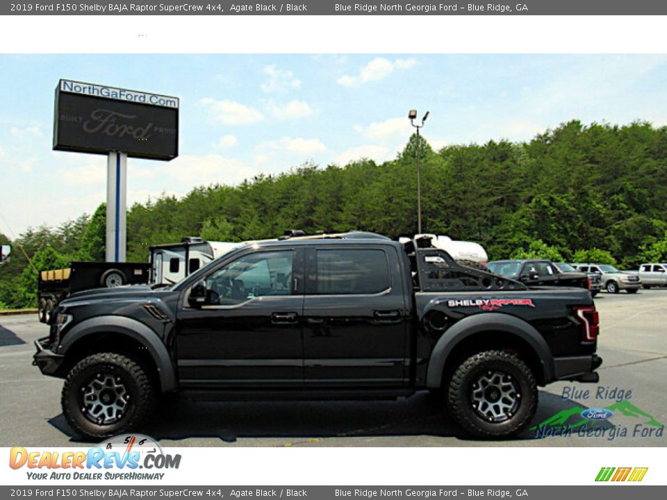 2019 Ford F150 Shelby BAJA Raptor SuperCrew 4x4 Agate Black / Black Photo #2