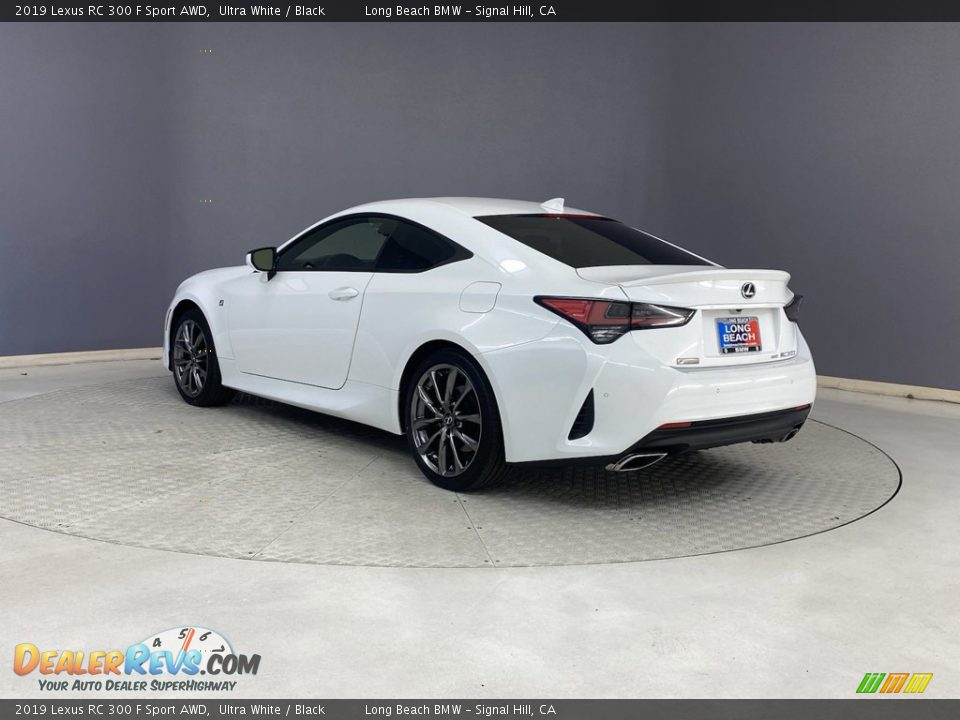 2019 Lexus RC 300 F Sport AWD Ultra White / Black Photo #3