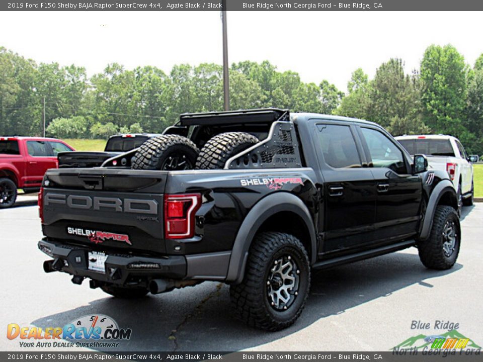 2019 Ford F150 Shelby BAJA Raptor SuperCrew 4x4 Agate Black / Black Photo #5