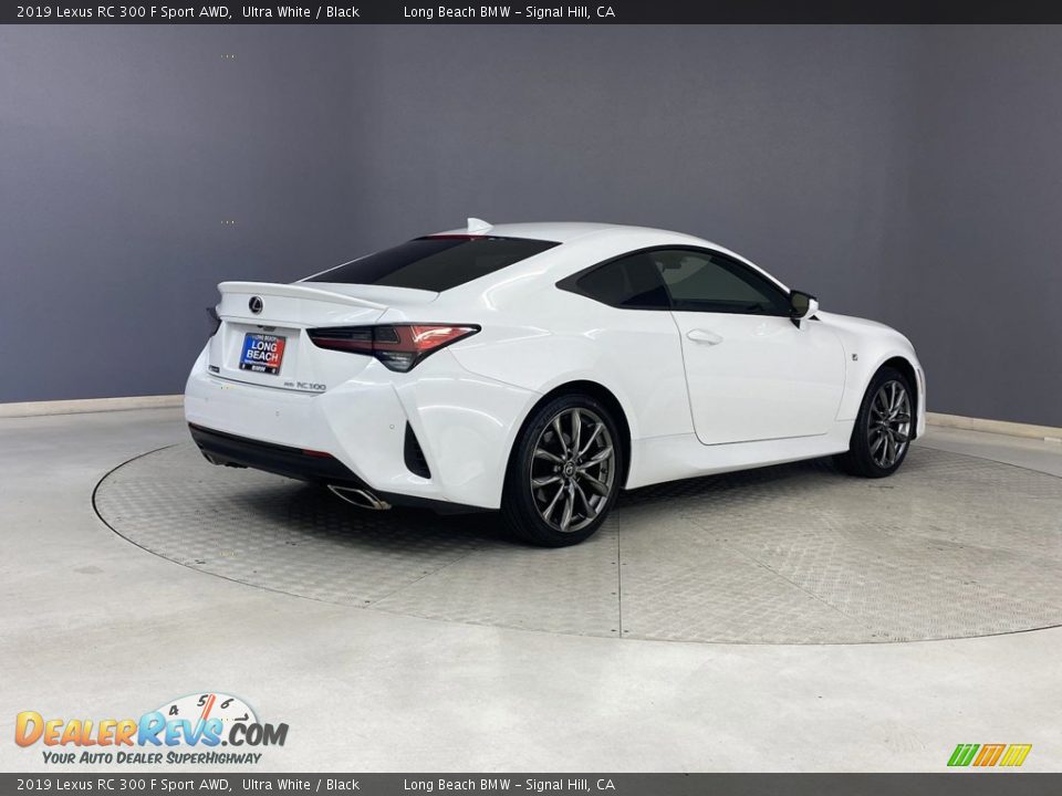 2019 Lexus RC 300 F Sport AWD Ultra White / Black Photo #5