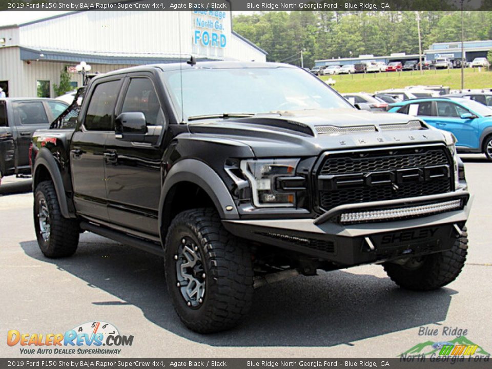 2019 Ford F150 Shelby BAJA Raptor SuperCrew 4x4 Agate Black / Black Photo #7