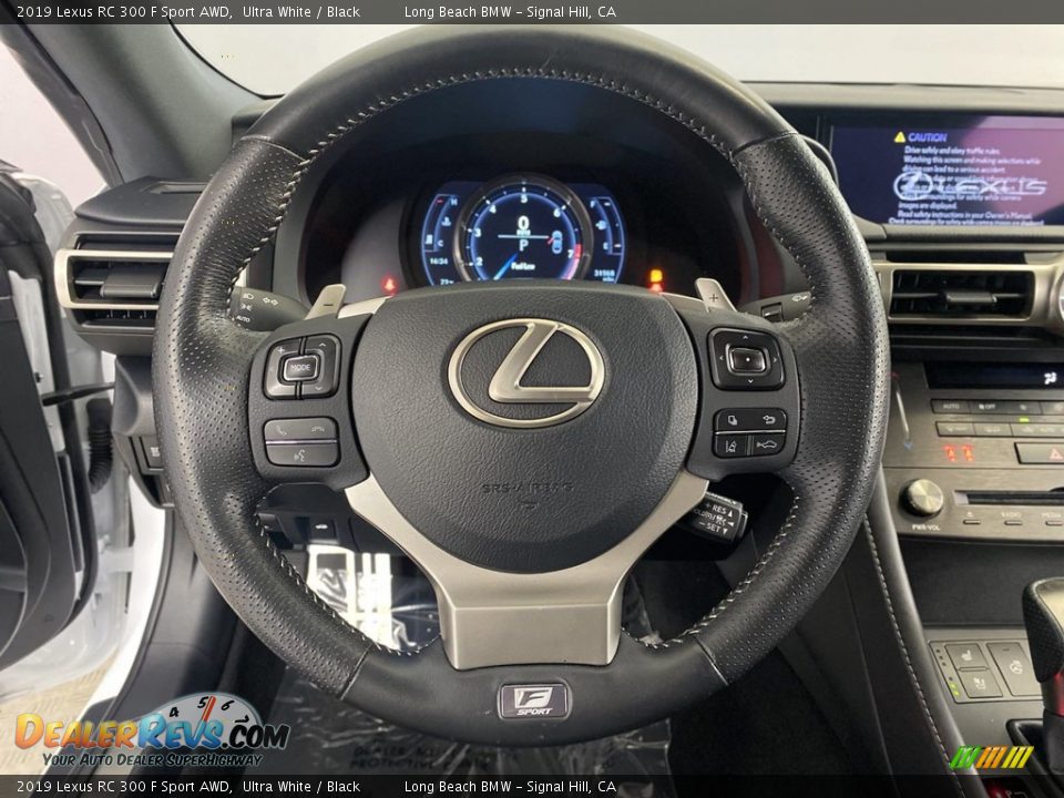 2019 Lexus RC 300 F Sport AWD Steering Wheel Photo #17