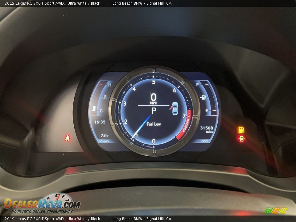 2019 Lexus RC 300 F Sport AWD Gauges Photo #20