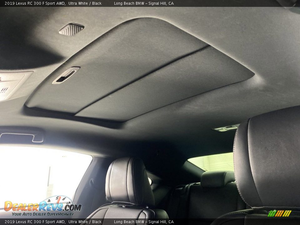 Sunroof of 2019 Lexus RC 300 F Sport AWD Photo #32