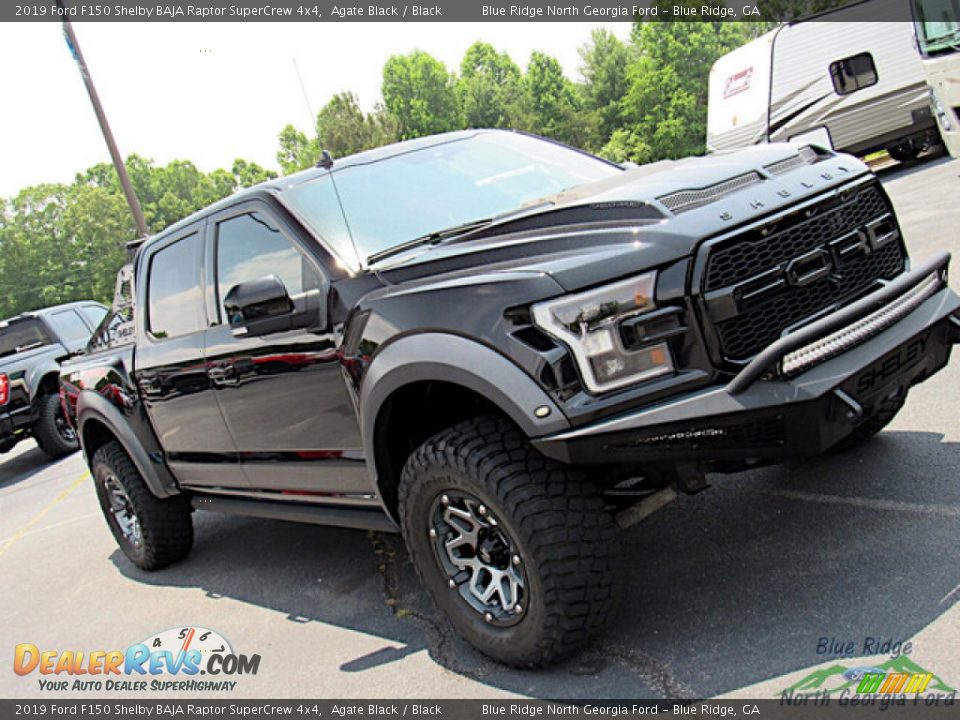 2019 Ford F150 Shelby BAJA Raptor SuperCrew 4x4 Agate Black / Black Photo #35