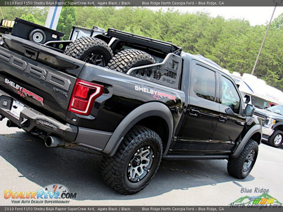 2019 Ford F150 Shelby BAJA Raptor SuperCrew 4x4 Agate Black / Black Photo #36