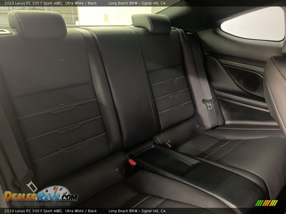 Rear Seat of 2019 Lexus RC 300 F Sport AWD Photo #36