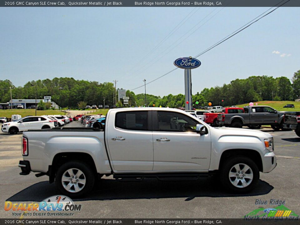 Quicksilver Metallic 2016 GMC Canyon SLE Crew Cab Photo #6