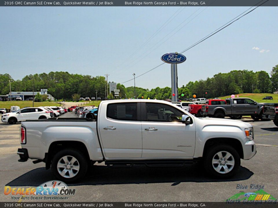 Quicksilver Metallic 2016 GMC Canyon SLE Crew Cab Photo #6