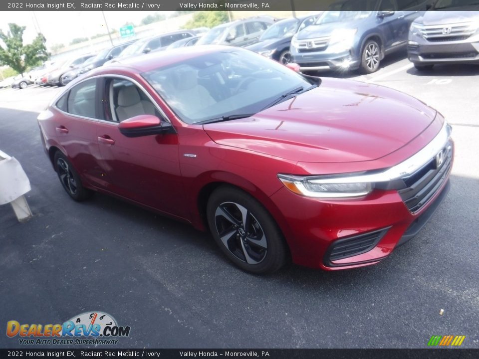 Front 3/4 View of 2022 Honda Insight EX Photo #6