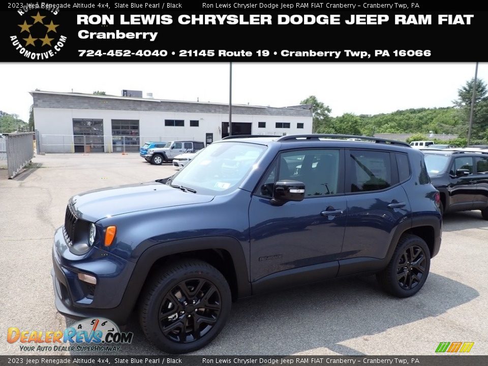 2023 Jeep Renegade Altitude 4x4 Slate Blue Pearl / Black Photo #1