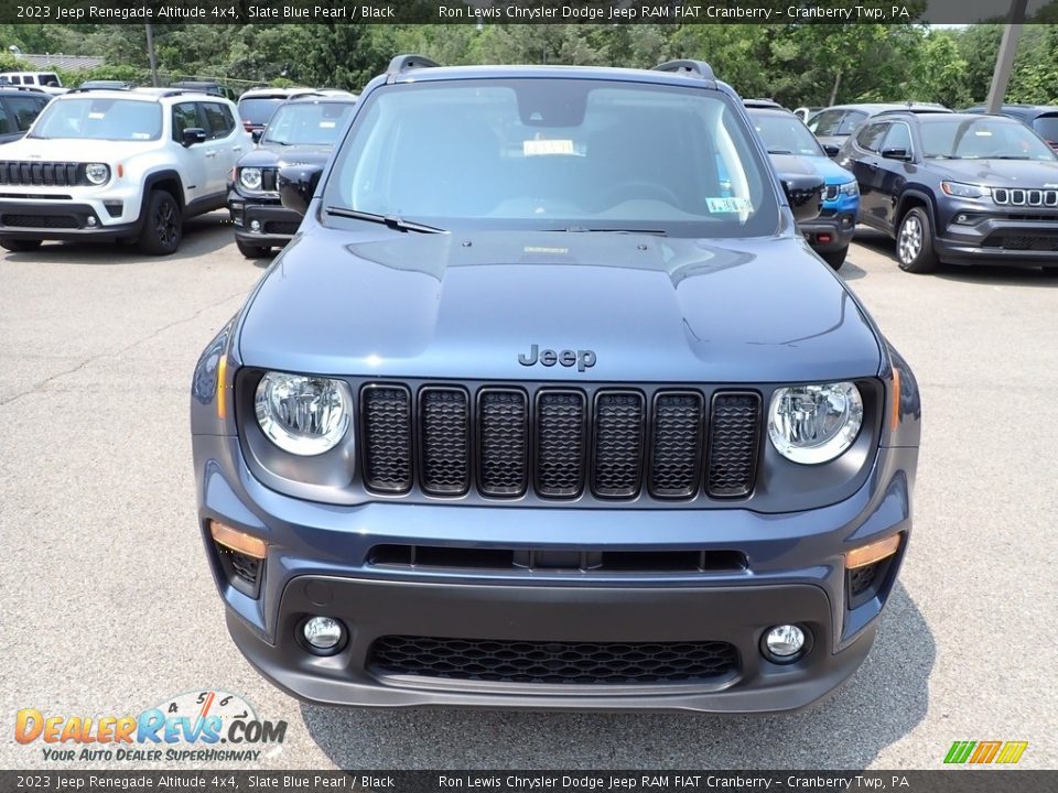 Slate Blue Pearl 2023 Jeep Renegade Altitude 4x4 Photo #8