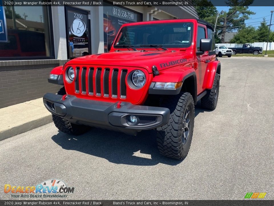 2020 Jeep Wrangler Rubicon 4x4 Firecracker Red / Black Photo #4