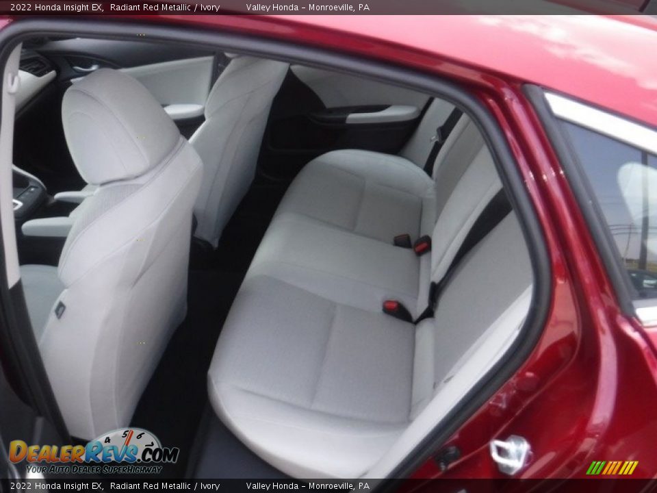 2022 Honda Insight EX Radiant Red Metallic / Ivory Photo #29