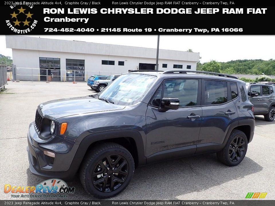 2023 Jeep Renegade Altitude 4x4 Graphite Gray / Black Photo #1