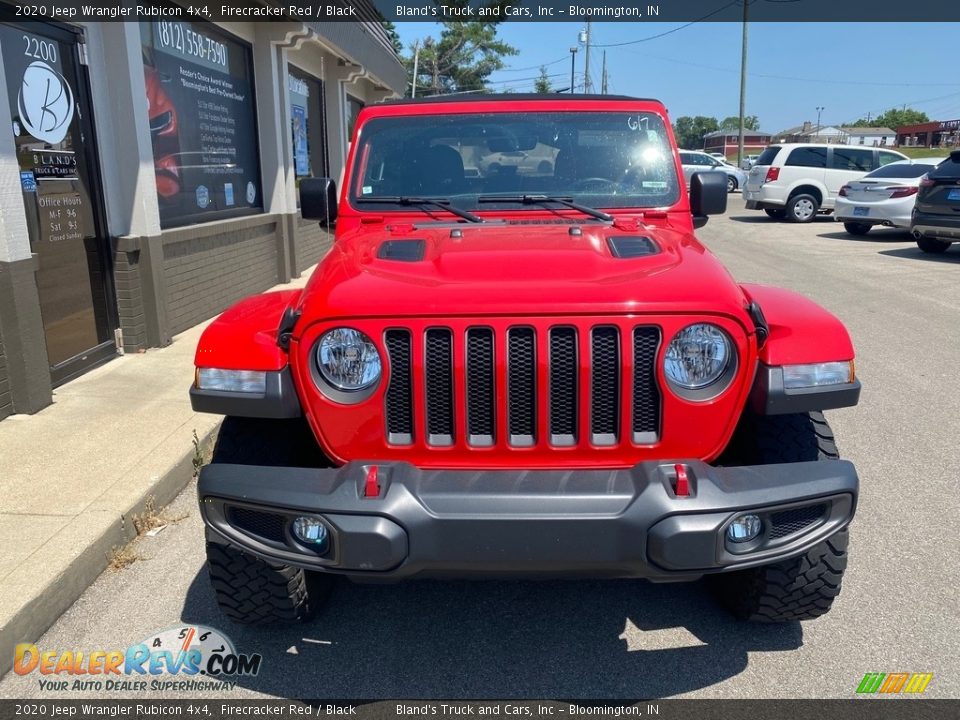 2020 Jeep Wrangler Rubicon 4x4 Firecracker Red / Black Photo #6