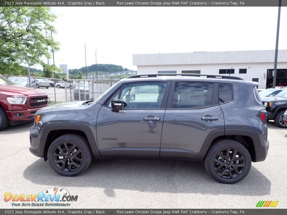 2023 Jeep Renegade Altitude 4x4 Graphite Gray / Black Photo #2