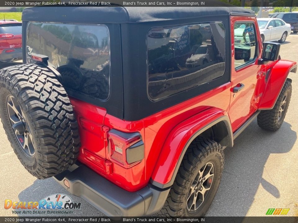 2020 Jeep Wrangler Rubicon 4x4 Firecracker Red / Black Photo #7