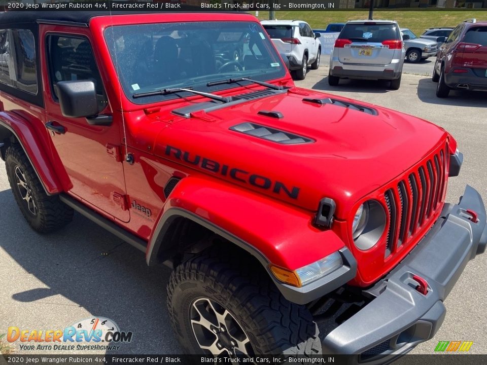 2020 Jeep Wrangler Rubicon 4x4 Firecracker Red / Black Photo #8