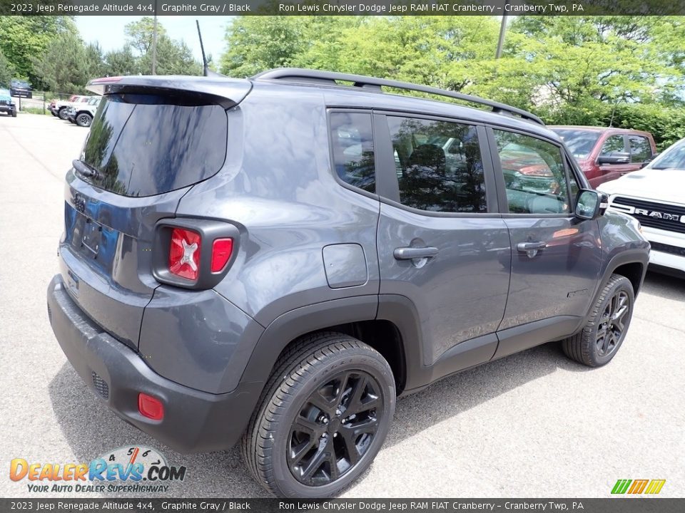 2023 Jeep Renegade Altitude 4x4 Graphite Gray / Black Photo #5