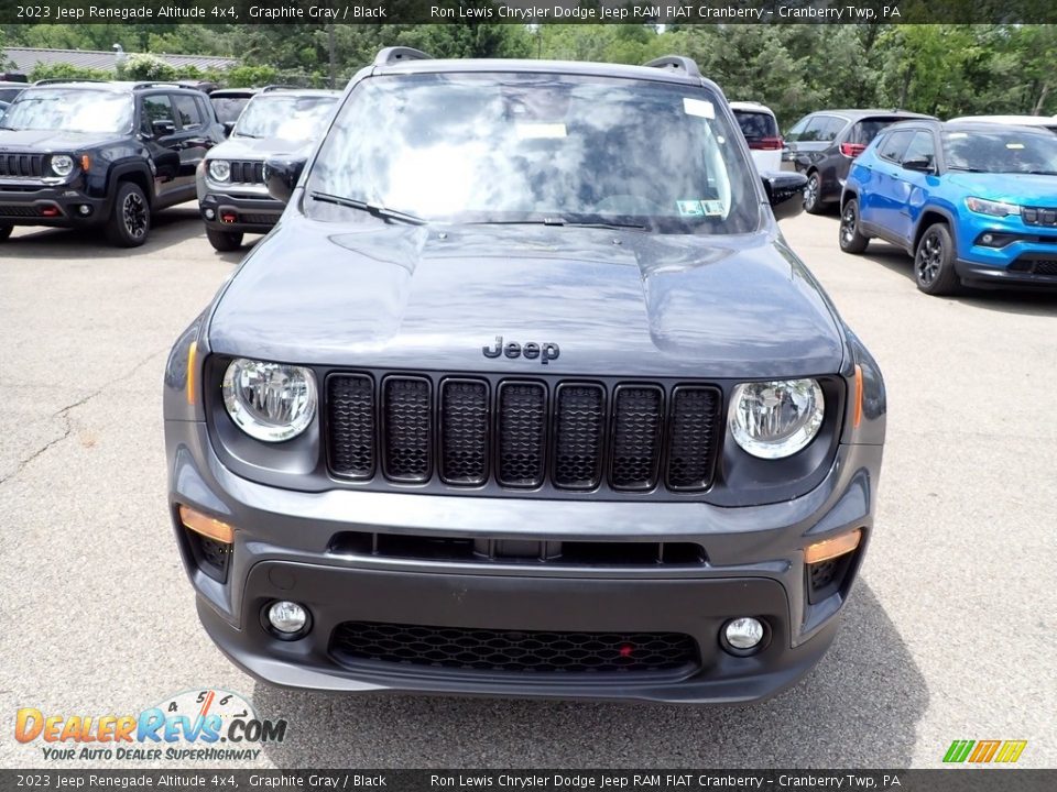 2023 Jeep Renegade Altitude 4x4 Graphite Gray / Black Photo #8