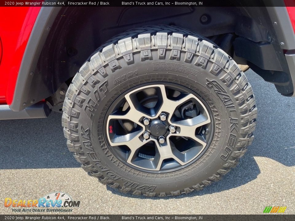 2020 Jeep Wrangler Rubicon 4x4 Firecracker Red / Black Photo #13