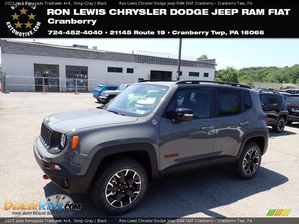 2023 Jeep Renegade Trailhawk 4x4 Sting-Gray / Black Photo #1