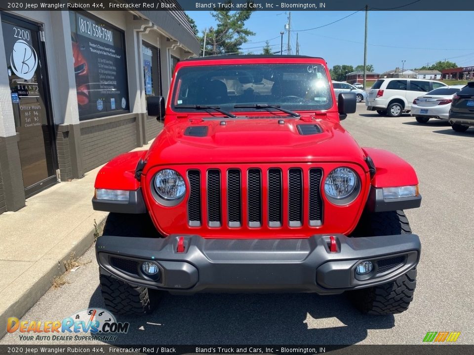 2020 Jeep Wrangler Rubicon 4x4 Firecracker Red / Black Photo #25