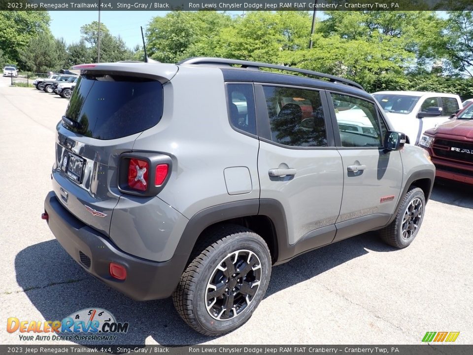 2023 Jeep Renegade Trailhawk 4x4 Sting-Gray / Black Photo #6