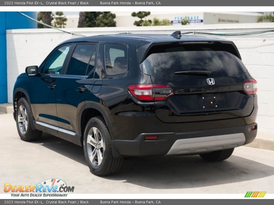 2023 Honda Pilot EX-L Crystal Black Pearl / Black Photo #2