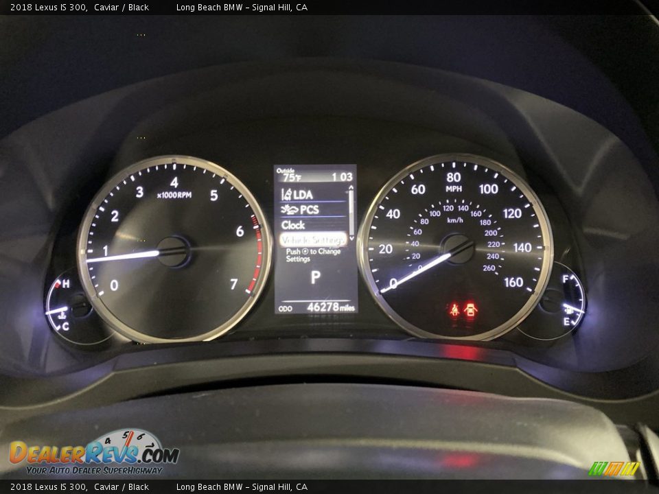 2018 Lexus IS 300 Gauges Photo #20