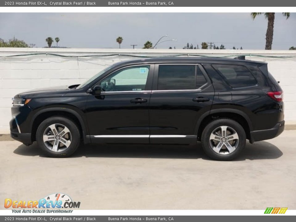 Crystal Black Pearl 2023 Honda Pilot EX-L Photo #4